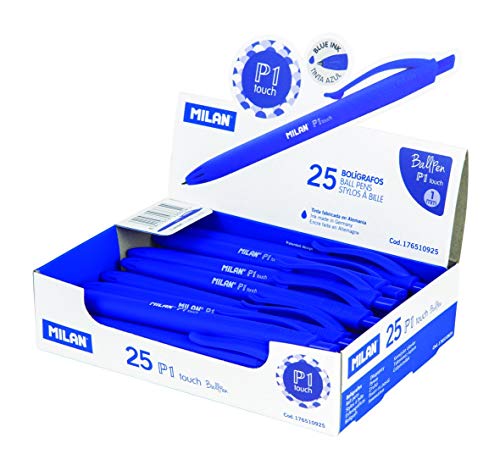 Milan 176510925 - Bolígrafo de punta redonda,  25 unidades