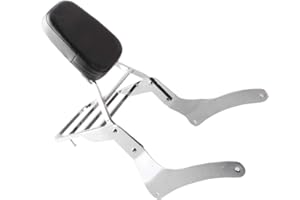 GZYF Abnehmbare Sissy Bar für Rücksitzbank mit Gepäckträger Für Vulan VN900 Classic 1996-2012