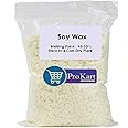 ProKart Premium Soy Wax Flakes for Candle Making | SOYA Wax 100% Pure and Natural Candle Wax for Making Pure Candle (1kg, White Soy Wax Flakes)