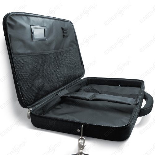 Notebook Tasche – Laptop Tasche 17″ / 17,3″ Zoll Notebooktasche (42 x 31 x 5 cm) Schwarz - 4