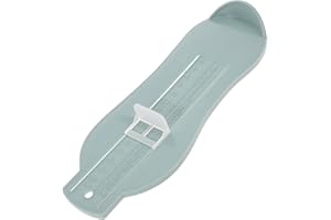 rosenice Schuhgrößen Messen Fußmeßgerät Fussmesser Kinder Baby Fuß Länge Lineal Werkzeug Baby Größenmesser Messwerkzeug für die Größe von Babyschuhen (blaugrau)