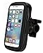 Produktbild VAPIAO Fahrradhalterung Motorrad Lenkrad Halter Bike Holder wasserdicht wasserfest Tasche Schale Hülle für Smartphones Navigationssysteme iPhone Samsung LG HTC Sony Nokia groß - in Schwarz Größe L
