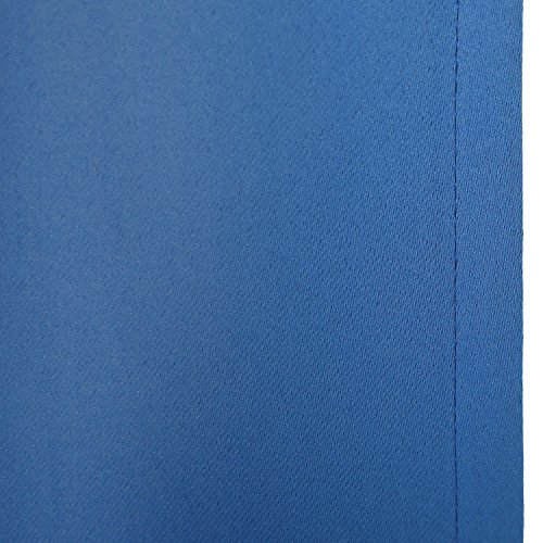 Deconovo Vorhang Verdunkelung Gardinen Blickdicht Verdunkelungsvorhang Schlaufen 245×140 cm Blau - 7