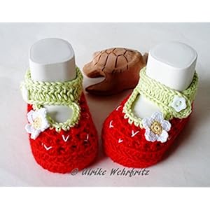 Babyschuhe Ballerinas gehäkelt