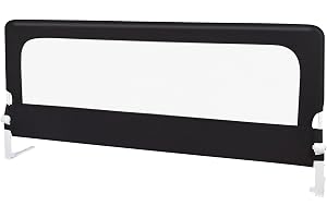 Sängskydd, för barn från 18 månader till 5 år, under madrass, vikbar och bärbar, inklusive transportväska, säkert och skyddande hopfällbart barriär, 180 x 70 x 26 cm