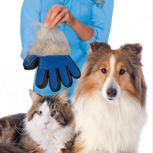 Handschuh True Touch für die Reinigung des Fells von Hund oder Katze - 3