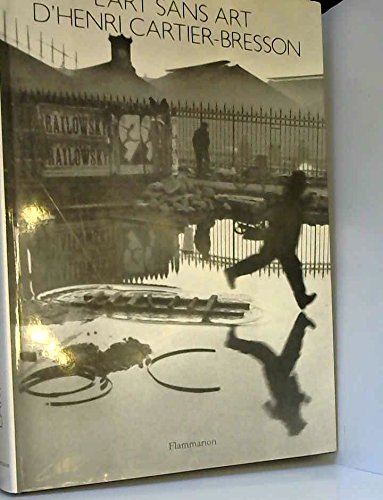 couverture de : art sans art d'Henri Cartier-Bresson (L')