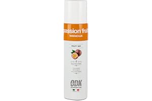 ODK Passion Purée de fruits 750 ml - Purée de fruits pour cocktails dans une bouteille à presser