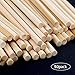 Produktbild OFNMY Bambusstäbe Dübelstangen Handwerk Sticks Natur Bambus für DIY Handwerk Modell Projekte(50 Stück, 6 * 300mm)