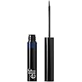 e.l.f. H2O Proof Inkwell Eyeliner Pen, High-Pigment, Waterproof Liquid Eyeliner, Delivers A Matte Finish, Vegan & Cruelty-Free, Navy Baby