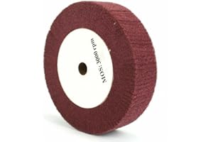 ARMYJY Roue de polissage en fibre de nylon de 12 cm - Disque abrasif en nylon - Disque de polissage abrasif - Grain 320
