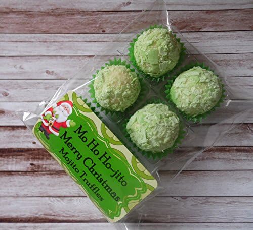 Mo Ho Ho-jito Merry Christmas - Treat of 6 Mojito Chocolate Truffles