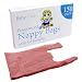 AMOS Disposable Hygienic Fragranced Scented Baby Nappy Diaper Bin Bags with Tie Handles Perfumed Sacks (150 Pack)