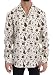 Produktbild Dolce & Gabbana - Herren Hemd - White Silk Jazz Motive Print Shirt