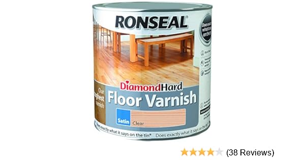 Ronseal Diamond Hard Floor Varnish Clear Satin 2 5l Amazon Co Uk