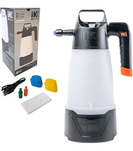 Spruzzatore IK e Multi Pro 12 - Resistente agli Acidi - Compressore Incluso - Ideale per Pulizia e Disinfezione - Prodotto in UE