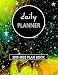 Produktbild Daily Planner: 2019-2020 Plan Book: Weekly, Monthly, Page a Day Calendar and Organizer With An Agenda, Schedule, To-Do's, Notes, and Professional ... 8.5 x 11) Galaxy Star Green Yellow