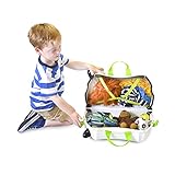 Trunki Knorrtoys Kinderkoffer Zimba Zebra Kindergepäck, 18 Liter, Weiß - 3