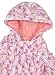 Girls Chainstore Baby Butterfly Print Hooded Lined Winter Coat sizes from Newborn to 3 Years