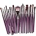 Malloom® 20pcs/set Make-up Toiletry Kit Wool (Purple)