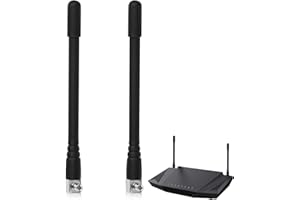 CAISYE Antenna 4G LTE Interna 3dBi Antenna TS9 (2 Pacchi) per Modem USB e Router Hotspot MiFi WiFi Mobile, per Migliorare la Ricezione del Segnale Mobile, per M1 MR1100 MR2100 AC797 AC785 AC790 LB2120 HW