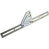 Rox Wood 0122 &Ccedil;ok Fonksiyonlu Terazili A&ccedil;ılı G&ouml;nye 350 mm