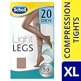 Scholl Light Legs 20 Den Nude Extra Large Compression Tights