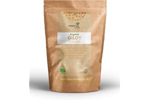 NATURES ROOT Nature’s Root Organic Giloy Powder 250g - Immunity Booster | Guduchi Powder | Promotes Vitality | Natural Detox Supplement | Certified Organic