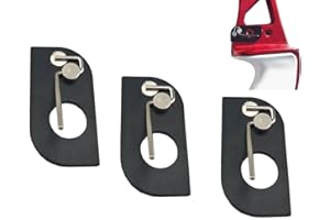 ZSHJG Recurvebogen Pfeilauflage Magnetisch Pfeilauflage Metallpfeilauflage für Linke Hand Bogensport Zubehör