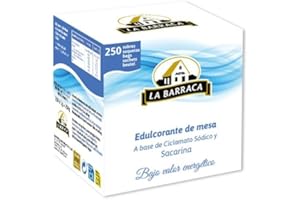 ENOVINOS THE WINE BRAND Sacarina 250 Sobres Individuales 1 Gramo de La Barraca - Caja Edulcorante Granulado de Mesa - Sustituto Azucar - Mejor Selección ENOVINOS