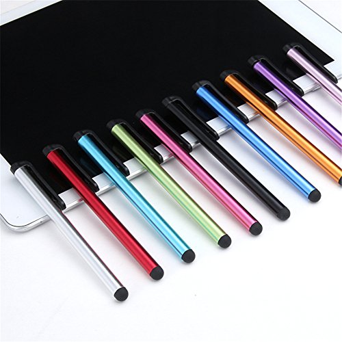 CAOLATOR Stylus Kleine und Schwarz für alle Smartphone Iphone Tablet Pc Stylus für iPad, iPhone, Galaxy S3 S4 mini / Galaxy Tab / Galaxy Note etc - 7