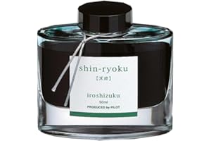 Pilot Iroshizuku - Inchiostro per penna stilografica, flacone da 50 ml, colore: verde scuro