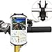 Produktbild WANPOOL Fahrradlenker Silikon Handy Halterung für 4-6 Zoll Handys - iPhone X / 8/8 Plus/Samsung Phones/Huawei P10 / P10 Plus