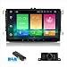 Produktbild Android 8.0 Auto Stereo Doppel 2 DIN 22,9 cm Kapazitiven Touchscreen IPS-Panel GPS Navigation System für VW Volksvagen Golf Passat Tiguan Polo Jetta Skoda Seat Octa-Core 4 G RAM 32 G ROM (kostenlos DAB + BOX/Kamera/Externe Mikrofon enthalten)