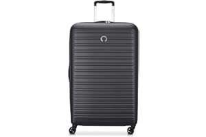 DELSEY PARIS - SEGUR 2.0 - Valise grande taille rigide - 79x50x34 cm - 109 litres - XL - Noir