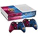 Produktbild Offizielle Barcelona FC Xbox One S Konsole Skin und 2 Controller Skin Kombi-Pack