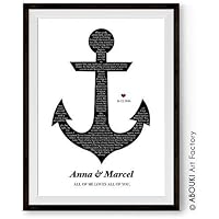 ABOUKI personalisierbarer Kunstdruck / Poster - ungerahmt -