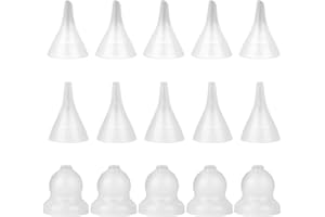 BOXOB 15 Stück Ersatzspitzen für Nasensauger, Silikon Ersatzteile für Babys und Kleinkinder Kompatibel mit GROWNSY Watolt LittleTora HEYVALUE Cocobela HailiCare KIDIRA TEQIN X-Bosak