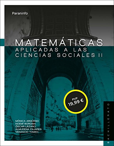 Matemáticas II para Ciencias Sociales 2º Bachillerato (LOMCE)