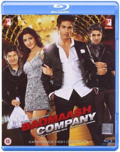 Badmaash Company (2010) [Blu-ray] (Shahid Kapoor / Hindi Film / Bollywood Movie / Indian Cinema) [NTSC]