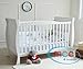 MCC Solid Wooden Baby Cot bed Sleigh Cotbed Toddler Bed & Premier Water repellent Mattress Made in England