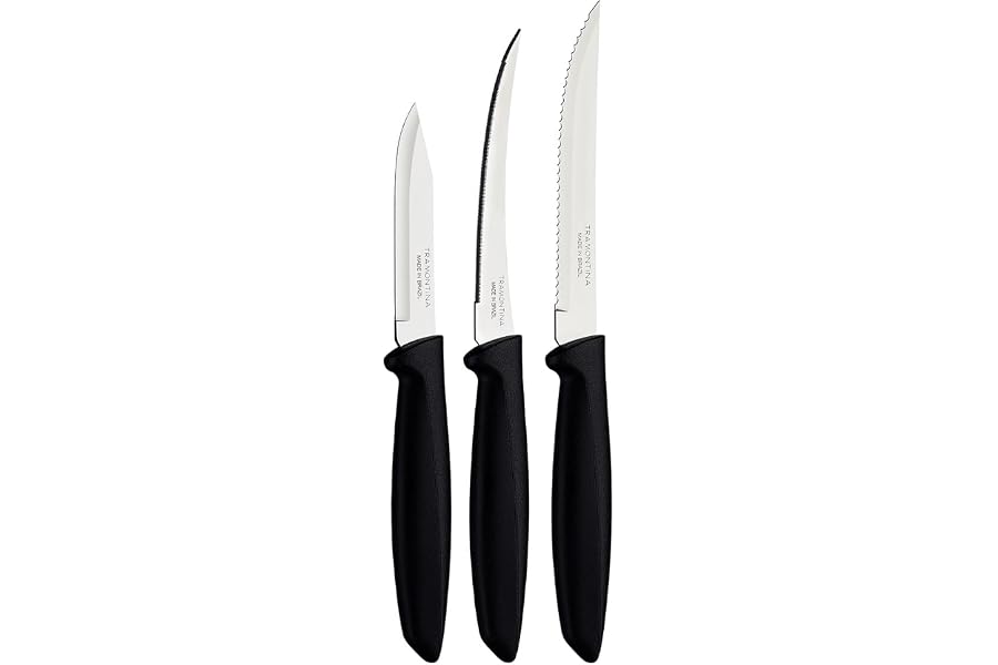 Tramontina Plenus 3-Piece Knife Set