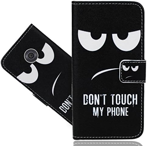 Vodafone Smart Mini 7 Case, FoneExpert® Premium Leather Kickstand Flip Wallet Bag Case Cover for Vodafone Smart Mini 7