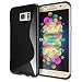 Produktbild NALIA Handyhülle für Samsung Galaxy S7 Edge, Ultra-Slim Silikon Case Hülle, Dünne Crystal Schutzhülle, Etui Handy-Tasche Back-Cover Bumper, TPU Gummihülle für Samsung-S7 Edge Phone - S-Line Schwarz