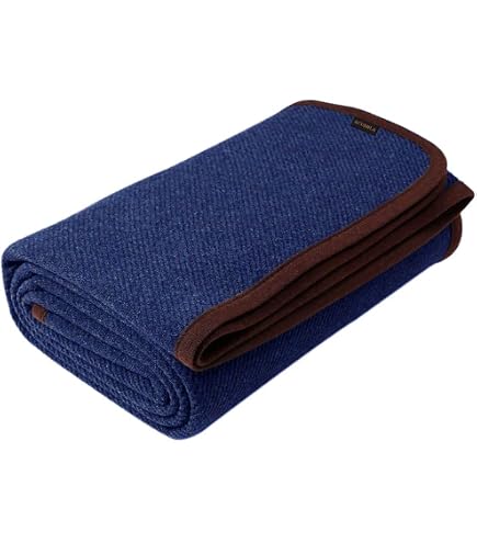 SAOL Coperta In Lana Merinos 100% Con Motivi Aran A Cuore – 170 X 124,5 Cm - 3