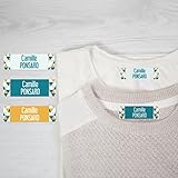 24 Étiquettes pour vêtements thermocollantes Ludilabel Triangle | Haute Qualité Fabrication 100% Française | Étiquettes personnalisées thermocollantes résistantes et faciles à poser
