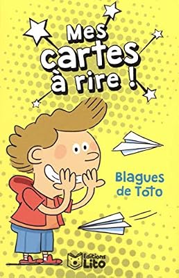 EDITIONS LITO Mes cartes à rire: Blagues de Toto