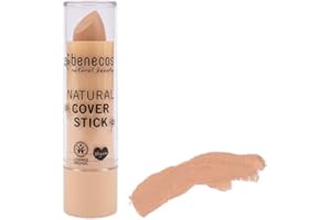 Benecos - natural beauty 95264 Barra de cubierta - alta cobertura - sin talco - vegano - vainilla