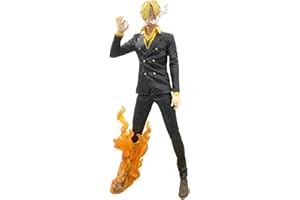LGQHCE One Piece Mini Figure Tema Sanji Re Pirata Nautico, Action Figure One Piece Cartoon Figure Model, Personaggio Action ModelloAnimazioni per Desktop Cake Topper