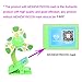 MONDAYNOON Clip-on With USB Mini Stroller Fan for Baby Cots Playpens (Green)